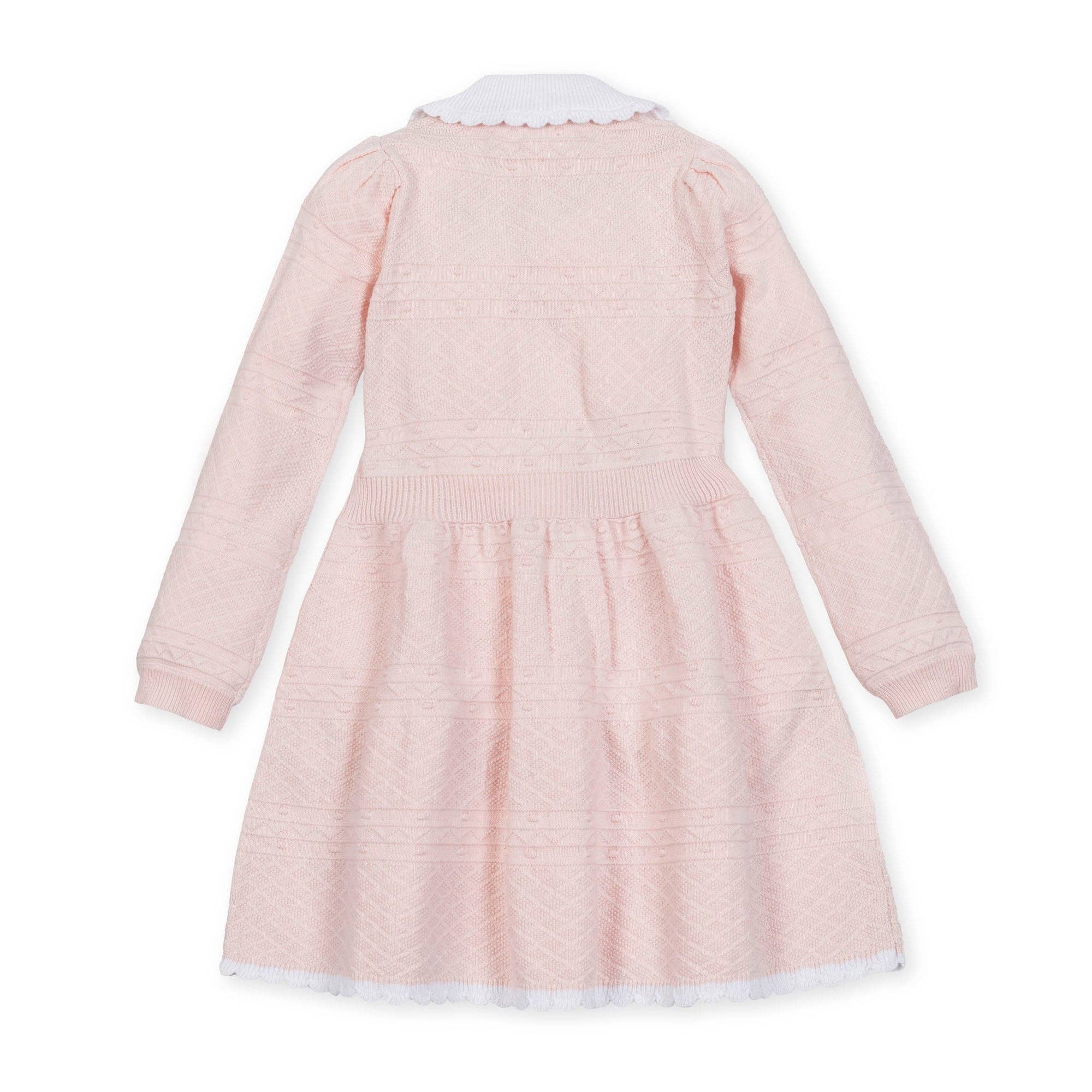 Image of Organic Peter Pan Collar Sweater Dress